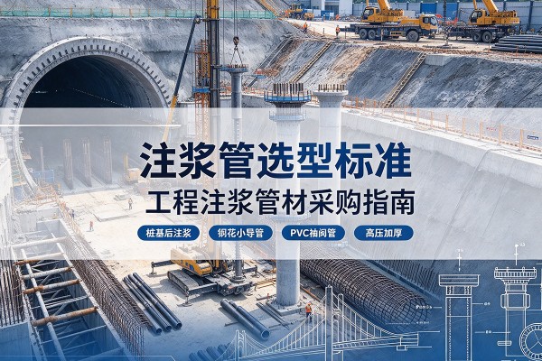 东平注浆管选型标准