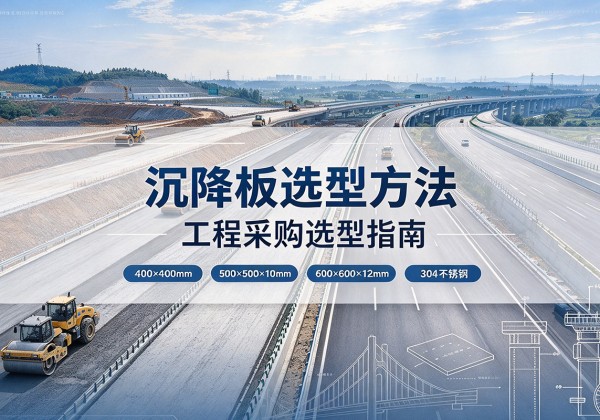 东平沉降板选择方法