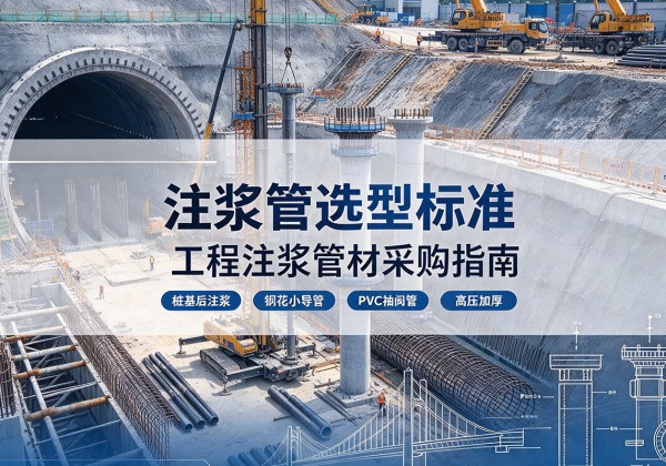 东平注浆管选型标准